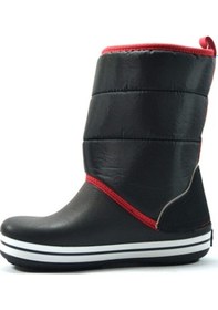 Resim Scors Siyah-Kırmızı Erkek Çocuk Yağmur Kar Bot Kırmızı 