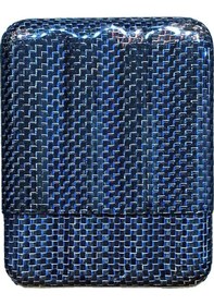 Resim Lubinski Titanium Karbonfiber Toscanello Puro Kılıfı Mavi 4lü 