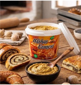 Resim Sarı Haşhaş Ezmesi 450 Gr Geleneksel Yoğun Aromalı Kahvaltılık Ezme 