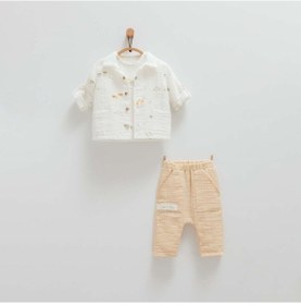 Resim Caramell 3'lü Bebek Takımı Tke1379 Kahve 