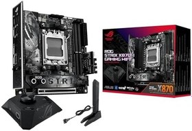 Resim Asus ROG STRIX X870-I GAMING WIFI AMD X870 Soket AM5 DDR5 8600+(OC) MHz Mini ITX Gaming (Oyuncu) Anakart 