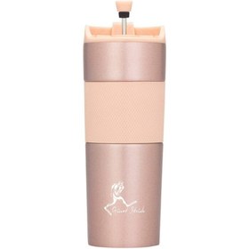 Resim Giant Stride French Press Thermo Mug Rose 