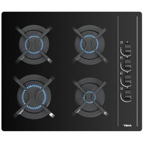Resim Teka GBC 64002 KBC BK Ankastre Ocak, Siyah cam, 60 cm 