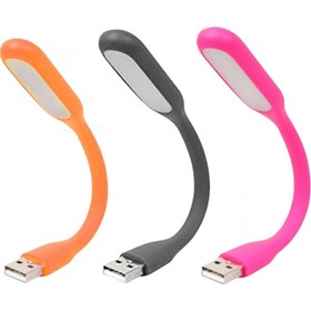 Resim gaman 3 Adet Usb Led Işık Lamba Klavye Aydınlatma Kitap Okuma Lambası Siyah-Turuncu-Pembe 