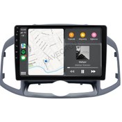 Resim Chevrolet Captıva 2011-13 9" Gümüş Gri Uyumlu Androıd Multimedya Gerçek 2/32 Kablosuz Carplay Geri Görüş Kameralı 9" 