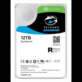 Resim Seagate Skyhawk Aı, ST12000VE001, 3.5&quot;, 12TB, 256MB, 7200RPM, Güvenlik, HDD 