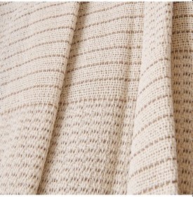 Resim Soft Dalinda Koltuk Şalı - Kahverengi - 170x230 Cm Renkli 