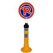 Resim İleri Trafik Park Yapılmaz Uyarı Levhalı Delinatör Seti Sarı 