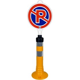 Resim İleri Trafik Park Yapılmaz Uyarı Levhalı Delinatör Seti Sarı 