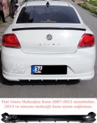 Resim SML Dizayn Fiat Linea Makyajsız Kasa 2007-2012 Arka Ek-difüzör (PLASTİK) Linea Arka-difizör-bodykit-ek 