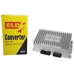 Resim Mega Oto Market Elo Konvertör 24 Volt - 12 Volt Düşürücü 