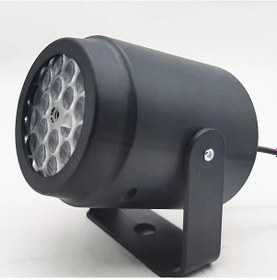 Resim Gaojunshop01 Usb Led Noel Işık Projektörü Avrupa Stili Siyah Parti Sahne Aydınlatma İç Ve Dış Mekan 