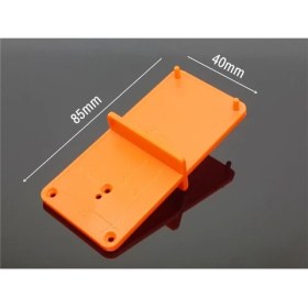 Resim 1 Adet Turuncu 35MM Dıy Bulucu Doğru Ahşap Montaj Menteşesi Delme Jig Kılavuz Kapı Deliği Testere Açacağı Gizli Dolap Aksesuarları Aracı (Yurt Dışından) 