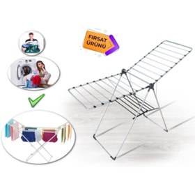 Resim Pimango Carolina Carolina Kalın Borulu Siyah Çamaşır Kurutmalık Tm301 