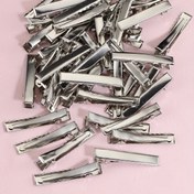 Resim MINGXUAN 50 adet Metal Saç Tokası DIY Takı & Stil için - Çeşitli Boyutlar (3cm/4cm/4.5cm/5.6cm/6.6cm/7.7cm) - Demir El Sanatları Aksesuarları, Saç Tokaları 