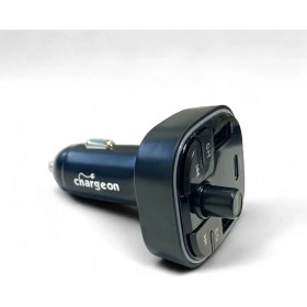 Resim Chargeon Fm-10 20W Pd Şarj Özellikli Dijital Göstergeli Bluetooth Fm Transmitter 