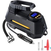 Resim Araç Çakmaklık Uyumlu Auhma Dijital Göstergeli 100w Kompresör 