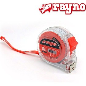 Resim Rayno Şeffaf Şerit Metre 8m X 25mm - 11513 8 M 