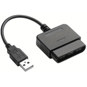 Resim Gaojunshop01 Ps2 Usb Dönüştürücü Kablosu Ps1 Ps2 Oyun Kumandasını Pc Ps3 Bağlar Sürücü Gerekmez 