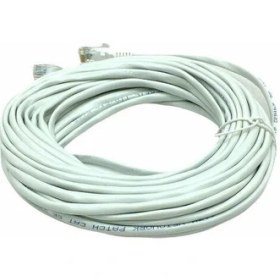 Resim 10MT 10 Metre CAT5E Internet Ethernet Pc Modem Bilgisayar Arası Bakır Kablo 