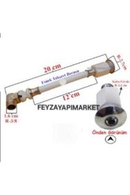 Resim Feyza Gömme (asma) Klozet Taharet Çubuğu 27 Cm 