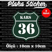 Resim 36 Kars İl Şehir Plaka Sticker Futbol Spor Kulüb 