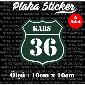 Resim 36 Kars İl Şehir Plaka Sticker Futbol Spor Kulüb 