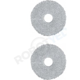 Resim Dreame L40s Pro Ultra Rll74ce Uyumlu Mikrofiber Mop Bez 2 Adet 