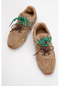 Resim Luvi Shoes Serena Bej Süet Hakiki Deri Kadın Spor Ayakkabı Süet Bej 