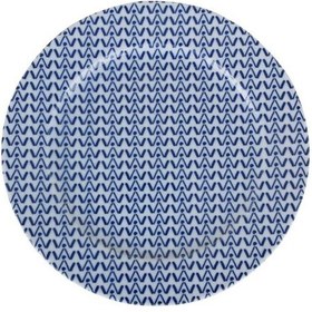 Resim Porland Blue Desen5 6lı 24cm Düz Tabak mavi 