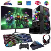Resim Rogame RKT660968 i7-14700F 16 GB 480 GB SSD 6 GB RTX3050 24" Free Dos Masaüstü Oyuncu Bilgisayarı 