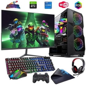 Resim Rogame RKT660968 i7-14700F 16 GB 480 GB SSD 6 GB RTX3050 24" Free Dos Masaüstü Oyuncu Bilgisayarı 