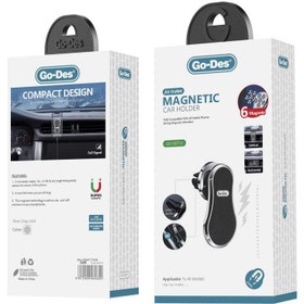 Resim Go Des GD-HD713 Magnetik Araç Telefon Tutucu - Siyah 