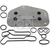 Resim FEBI 101406 Yag Sogutucu Komple Set (Oring Tkm Ile) Astra-H Astra-J Insigni-A Cruze A16xer 5650833+5650972+5650960+5650962 55355603 (WE935793) 