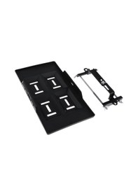 Resim Homyl Yenı Sıcak Ayarlanabilir Braketi Tepsi-34cm-kelepçe-23cm Siyah 