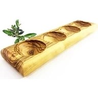 Resim Zethome Zeytin Ağacı Ahşap Sosluk Çerezlik 4'lü 