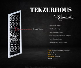 Resim Cadillac Gazetelik direk lambası Volkswagen (Sensörlü) - Beyaz 