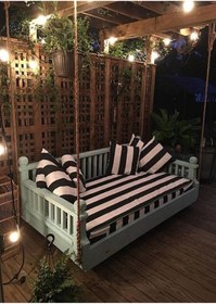 Resim Bamena Wood Zebra Salıncak 