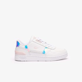Resim Lacoste T-Clip Kadın Beyaz Sneaker 