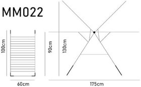 Resim Harbinger Mm022 Comfort Kalın Borulu Çamaşır Kurutma Askılığı 