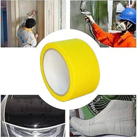 Resim Evimdeyokyok Renkli Maskeleme Kağıt Bant Boya Bandı 50MMX20MT Sarı 