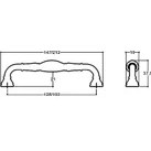 Resim Kahverengi 192 mm Klasik Kulp 