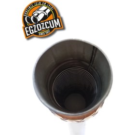 Resim Egzozcum Egzoz Eksoz Spirali 63X150X250 Borulu Spiral 