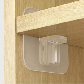 Resim UNKATECH Yapışkanlı Dolap Raf Pimi 4'lü 