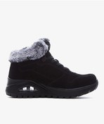 Resim Skechers 167433 BLK UNO RUGGED Siyah Kadın Bot 