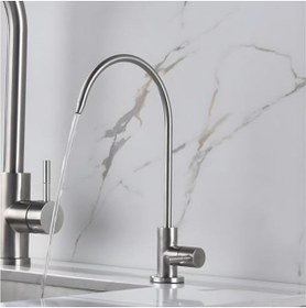 Resim GARENTAS Paslanmaz Çelik Su Arıtma Cihazı Musluğu, Hijyenik Kullanım 