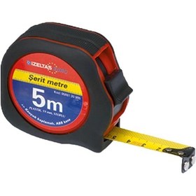 Resim İzeltaş Plastik Şerit Metre 5 Metre 