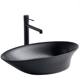 Resim Lena - Tezgah Üstü Porselen Lavabo Siyah Outlet - Eh-4610ms- Diğer 