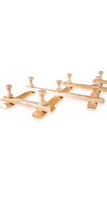 Resim Ahşap Duvar Askısı Akordiyon Askı Kapı Askısı 