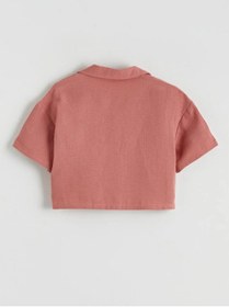 Resim LC Waikiki Basic Kız Çocuk Müslin Gömlek Ve Pantolon (S6) 